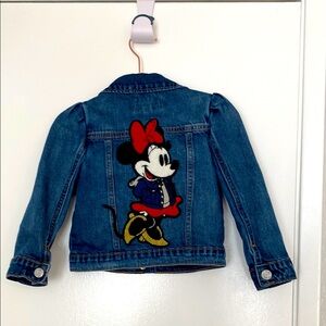 Disney Minnie Mouse Denim Jacket SZ 3